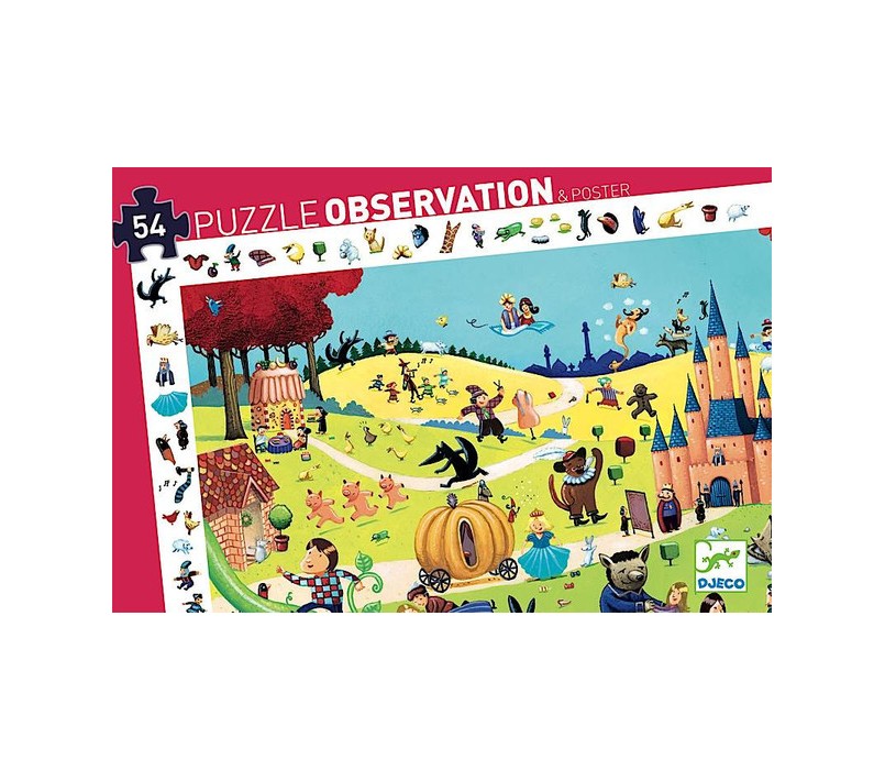 PUZZLE DI OSSERVAZIONE - FAVOLE