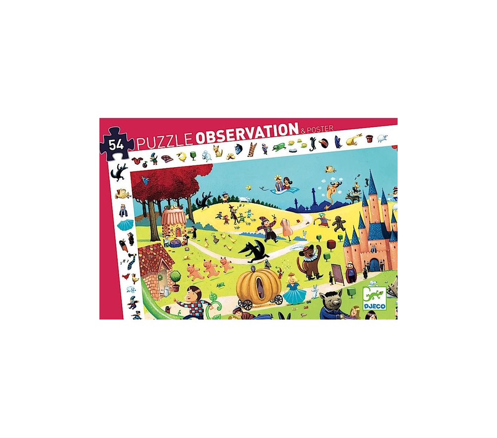 PUZZLE DI OSSERVAZIONE - FAVOLE