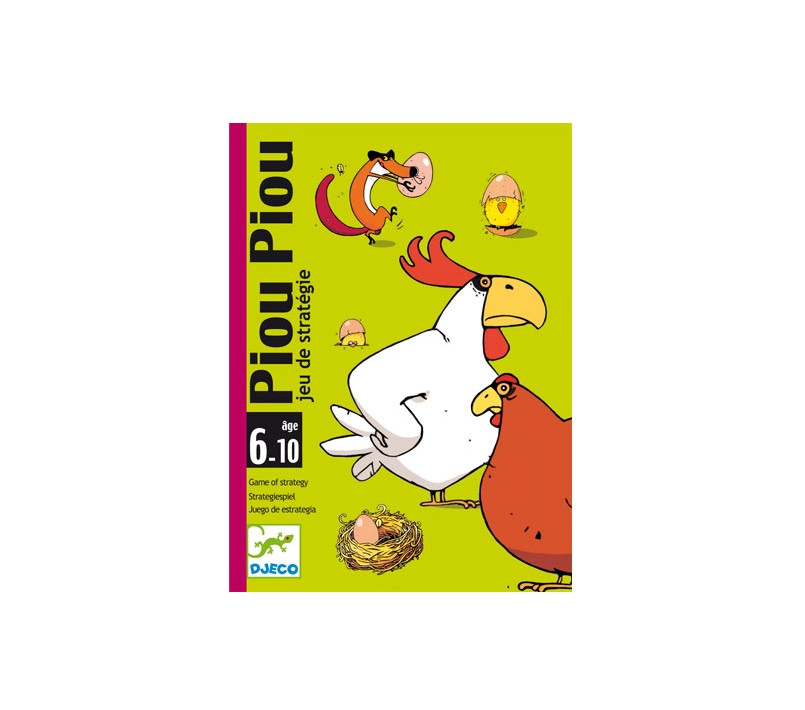 PIOU PIOU - GIOCHI DI CARTE DJECO