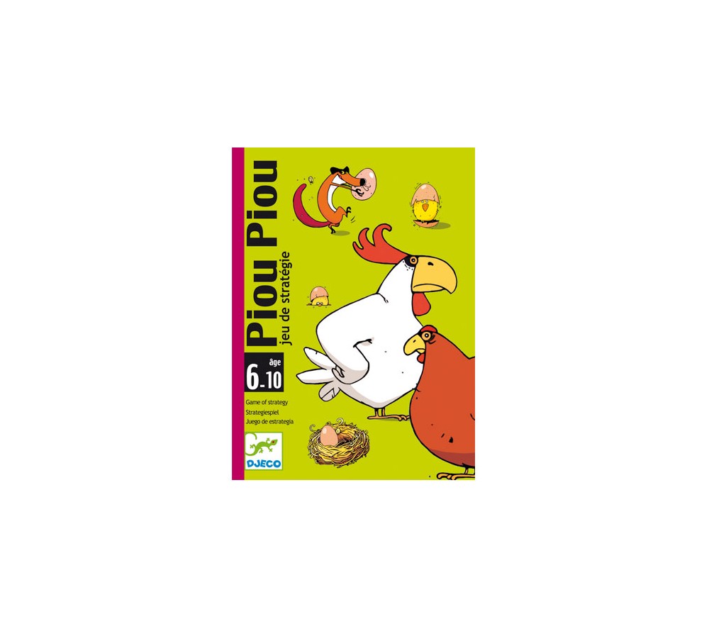 PIOU PIOU - GIOCHI DI CARTE DJECO