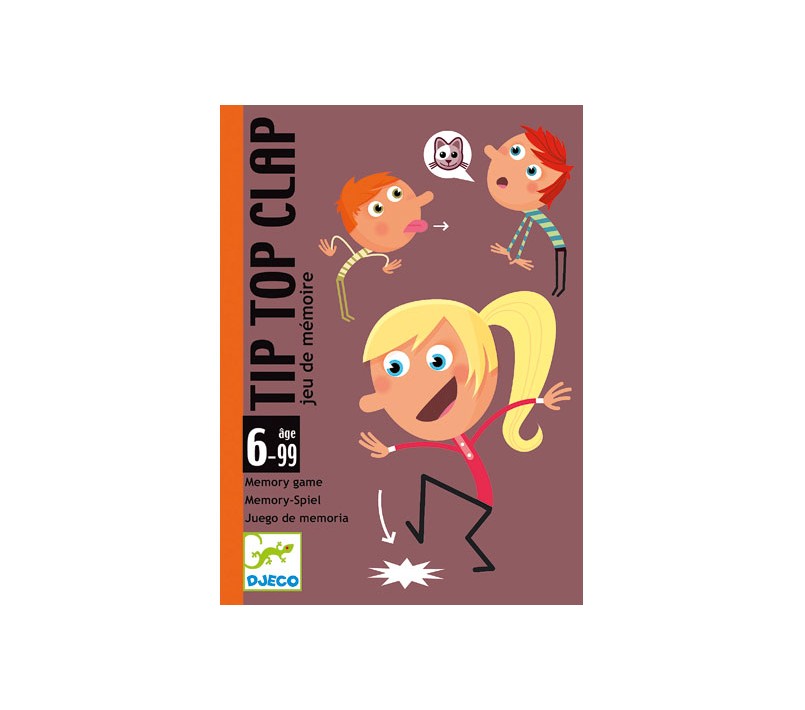 TIP TOP CLAP - GIOCHI DI CARTE DJECO