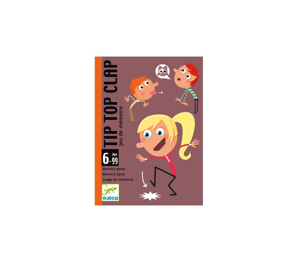 TIP TOP CLAP - GIOCHI DI CARTE DJECO
