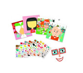 CREA CON GLI STICKERS - TUTTI DIVERSI