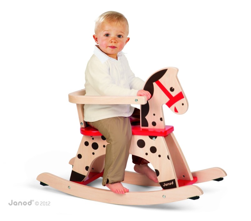 CAVALLO DONDOLO CARAMEL