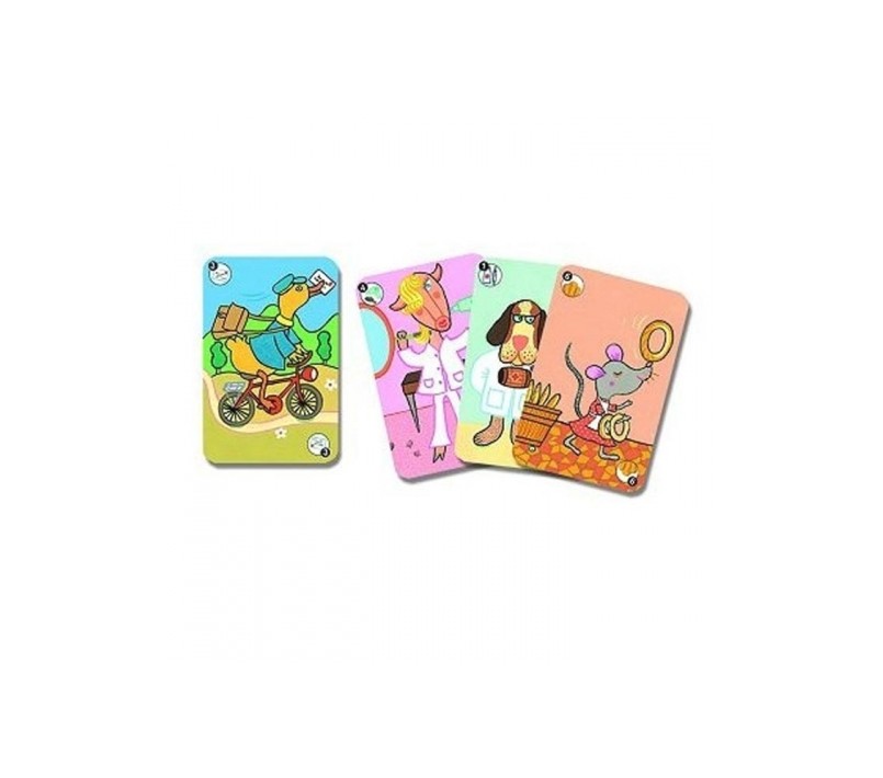 HAPPY FAMILY - GIOCHI DI CARTE DJECO