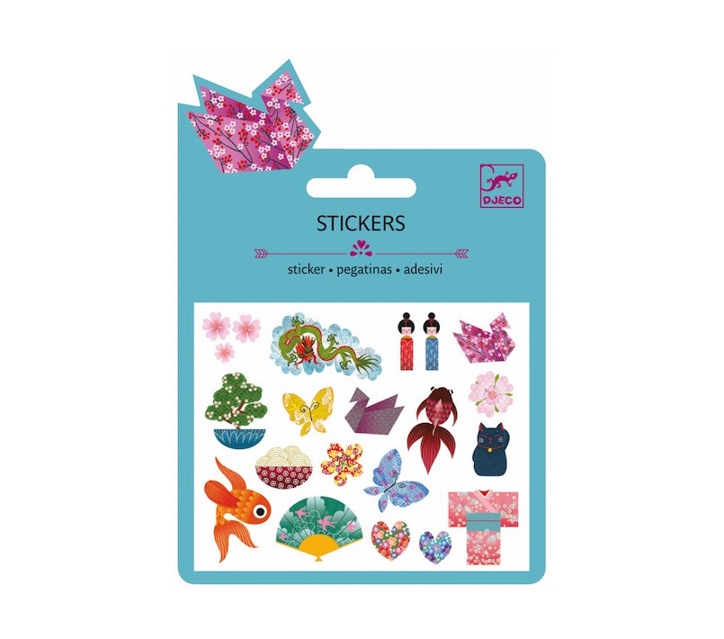 STICKERS GLITTER GIAPPONE