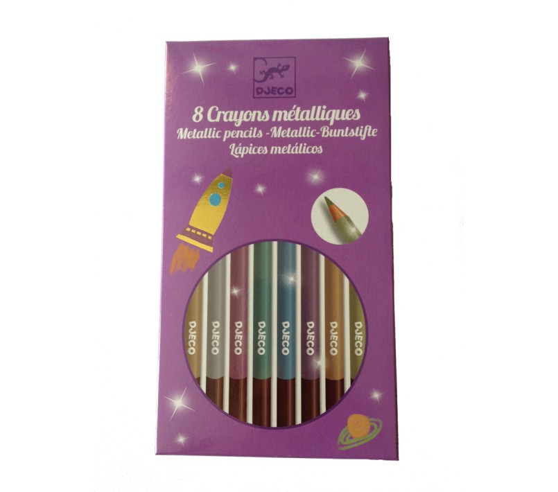 PASTELLI METALLIZZATI - 8 COLORI