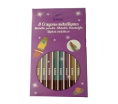 PASTELLI METALLIZZATI - 8 COLORI