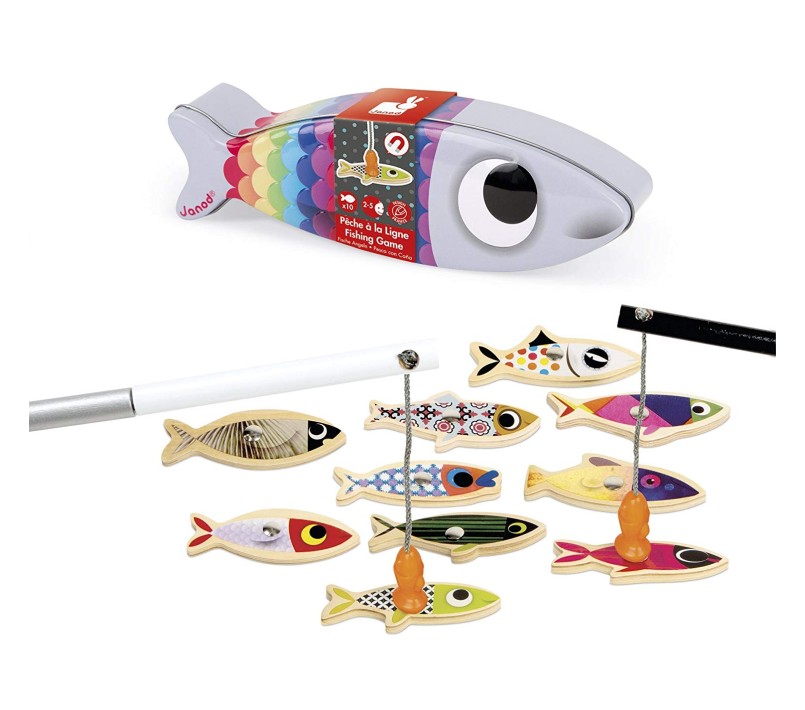 PESCA MAGNETICA - SCATOLA DI LATTA