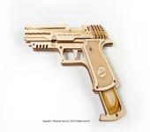 UGEARS - LA PISTOLA SPARA ELASTICI WOLF 01