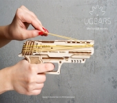 UGEARS - LA PISTOLA SPARA ELASTICI WOLF 01