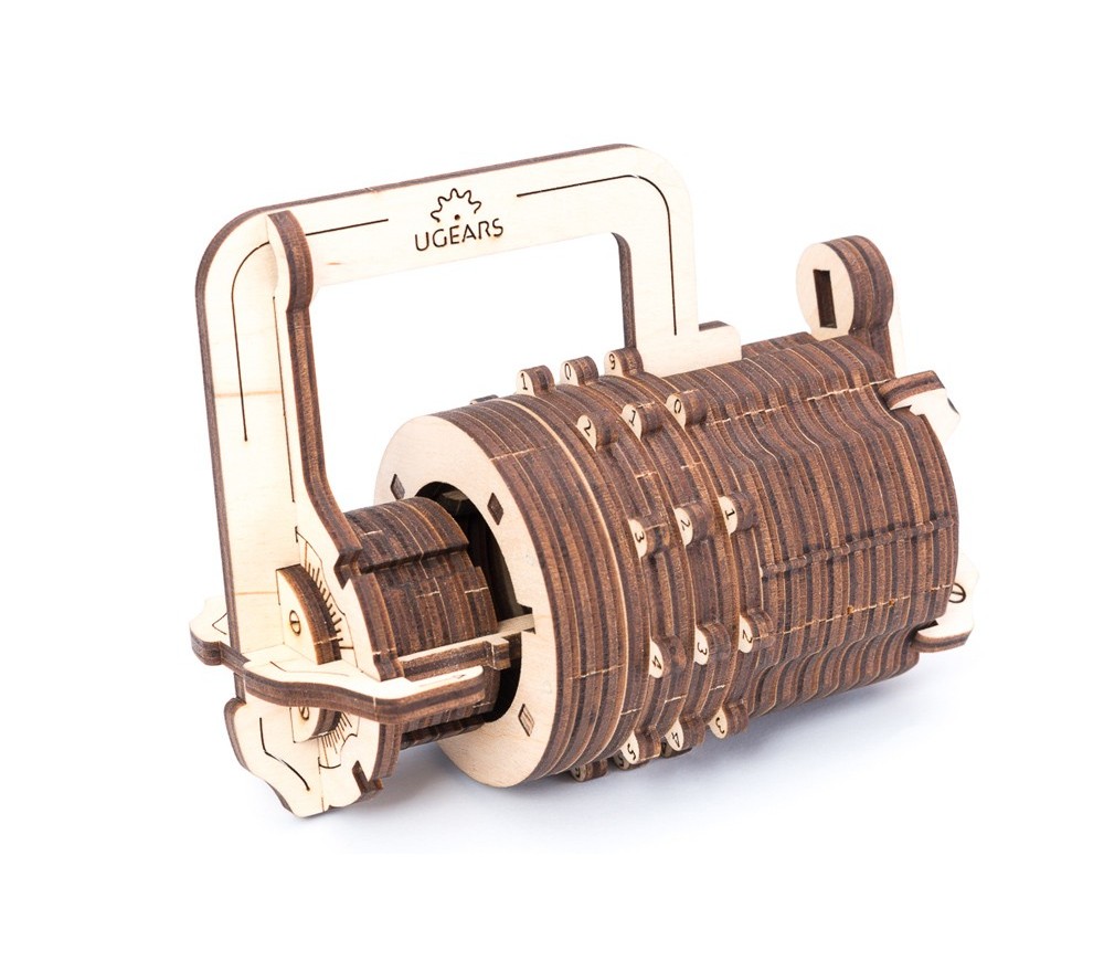 UGEARS - LUCCHETTO CON COMBINAZIONE