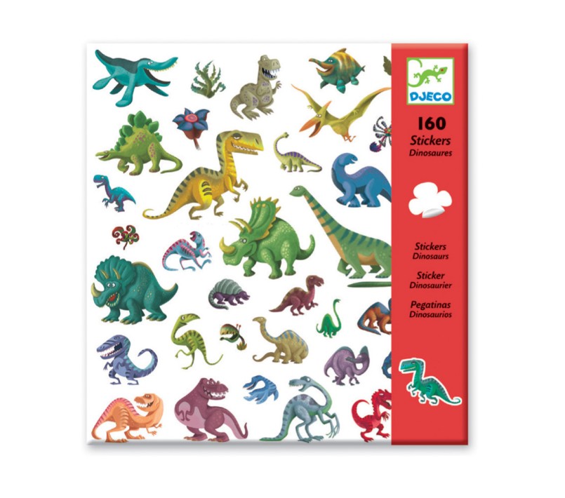 STICKERS DINOSAURI