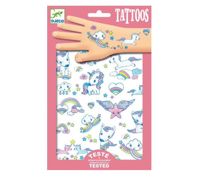 TATUAGGI PER BAMBINI - UNICORNI