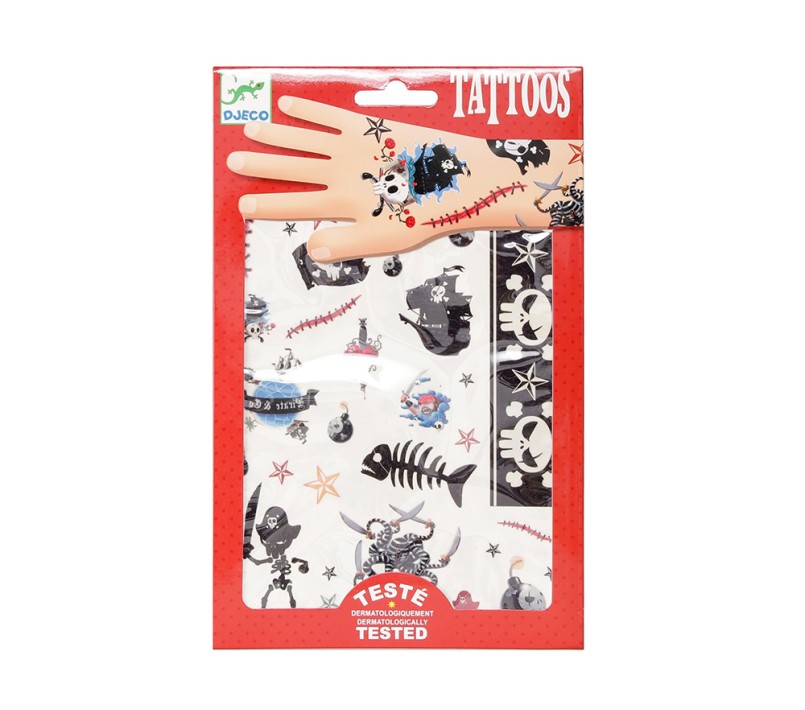 TATUAGGI PER BAMBINI - PIRATI
