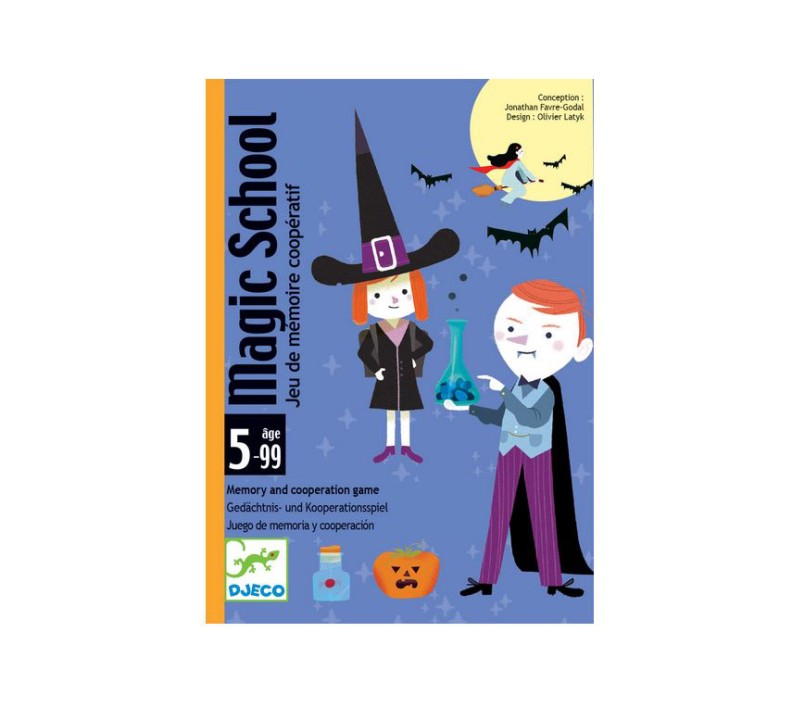 MAGIC SCHOOL - GIOCHI DI CARTE DJECO