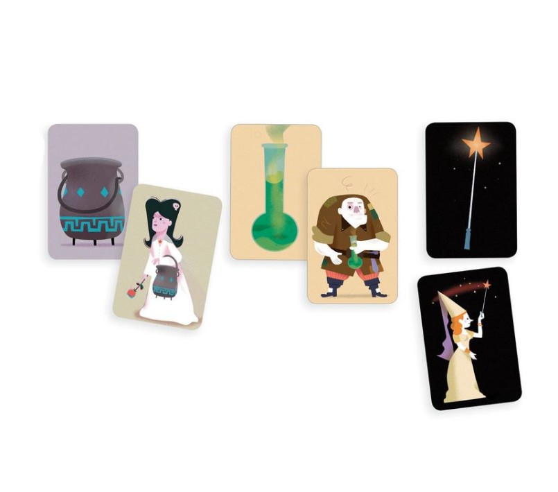 MAGIC SCHOOL - GIOCHI DI CARTE DJECO