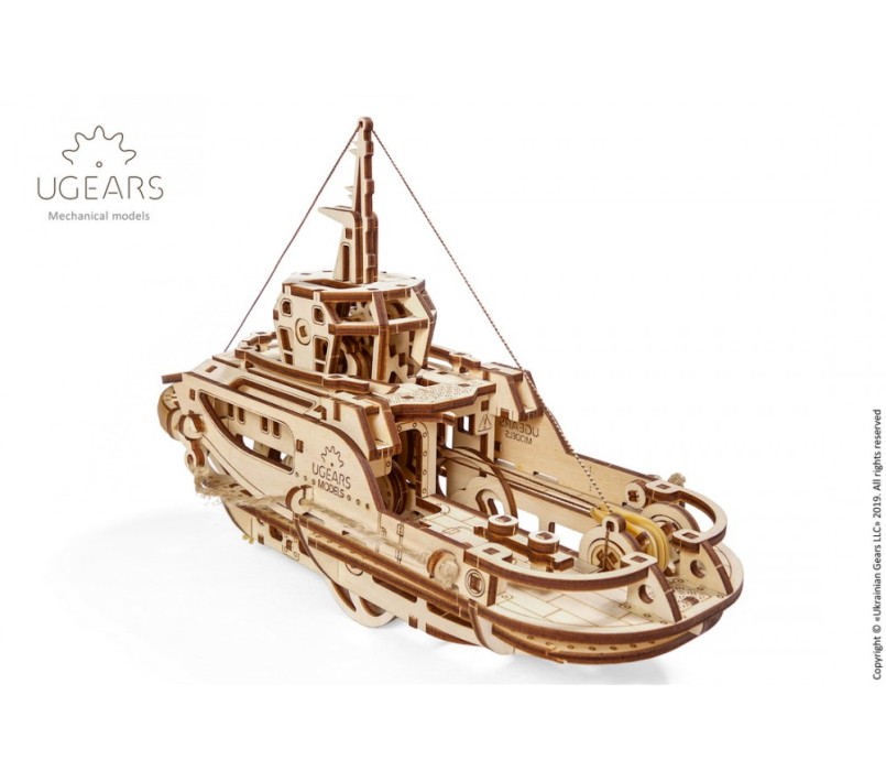 UGEARS - IL RIMORCHIATORE