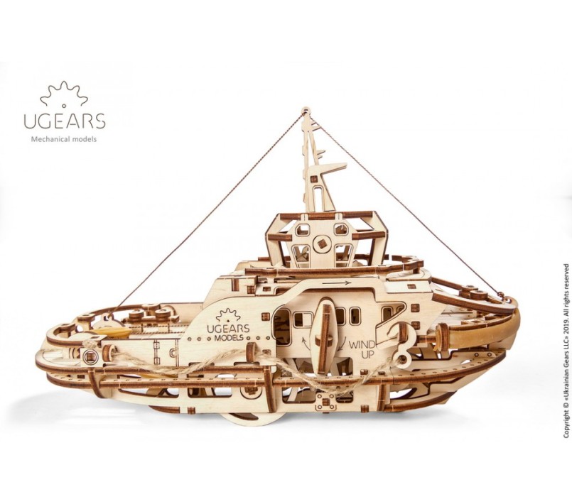 UGEARS - IL RIMORCHIATORE