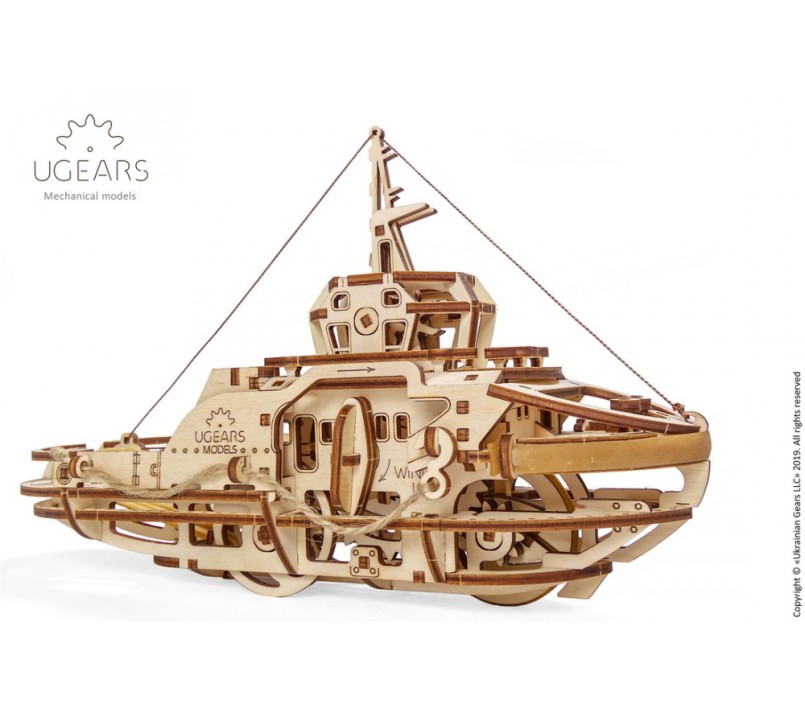 UGEARS - IL RIMORCHIATORE