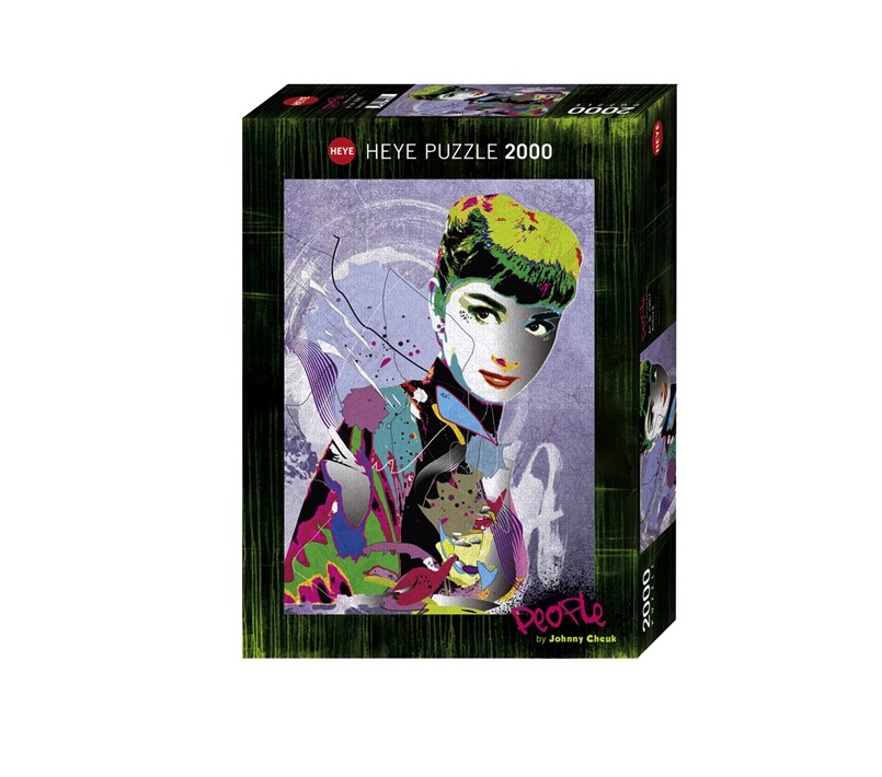 PUZZLE HEYE - PEOPLE - AUDREY HEPBURN 2000 PZ