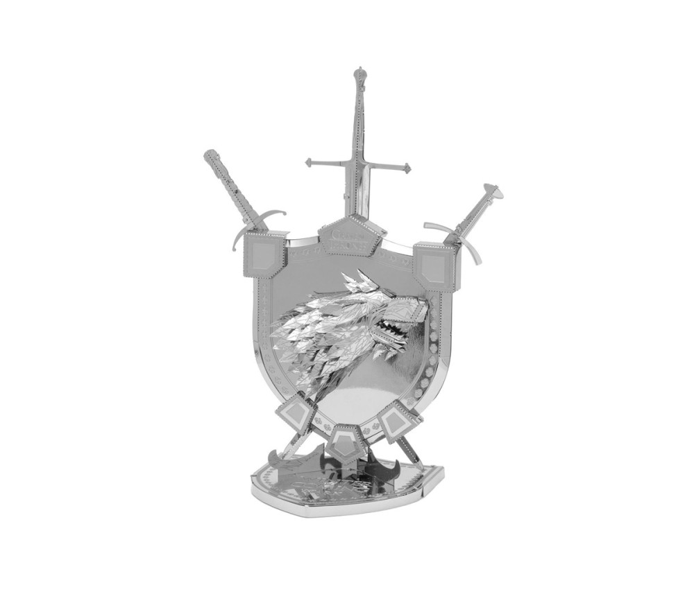 IL SIGILLO DEGLI STARK - GAME OF THRONES - METAL EARTH ICONX