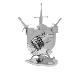 IL SIGILLO DEGLI STARK - GAME OF THRONES - METAL EARTH ICONX