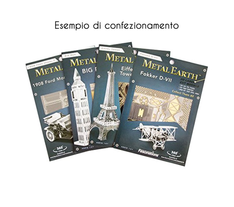 IL SIGILLO DEGLI STARK - GAME OF THRONES - METAL EARTH ICONX