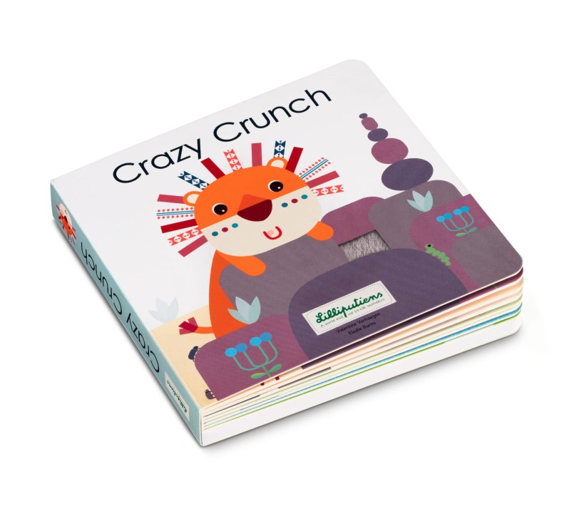 LIBRO SONORO E TATTILE - CRAZY CRUNCH