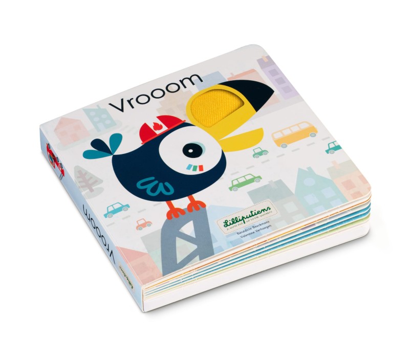 LIBRO SONORO E TATTILE - VROOM VEICOLI