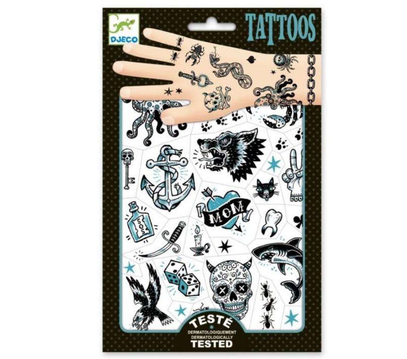 TATUAGGI PER BAMBINI - DARK SIDE