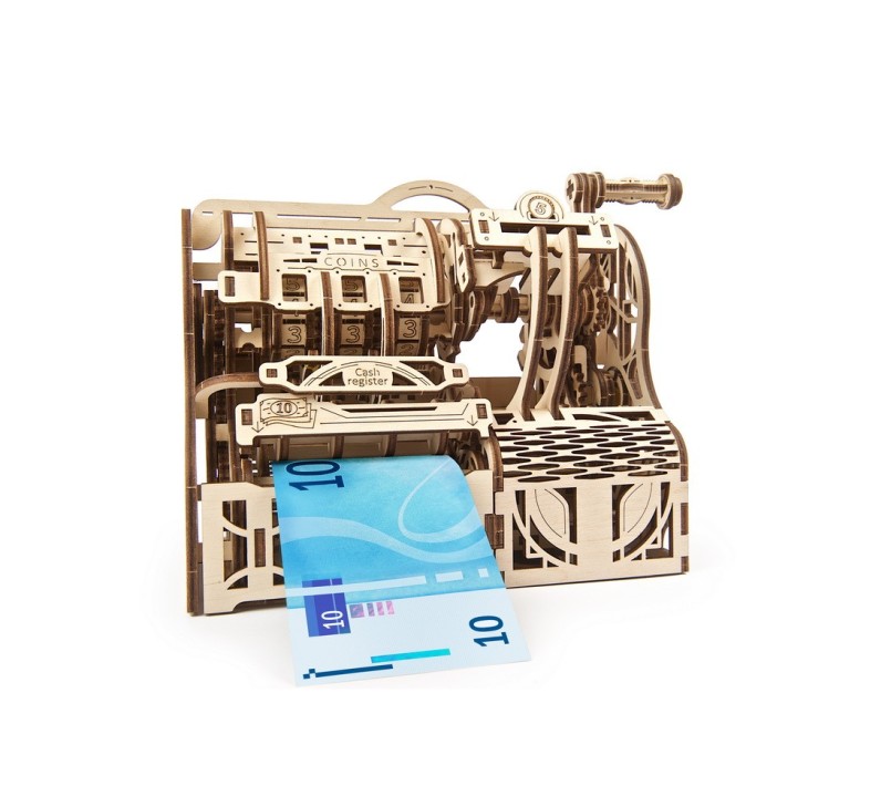 UGEARS - REGISTRATORE DI CASSA - SALVADANAIO
