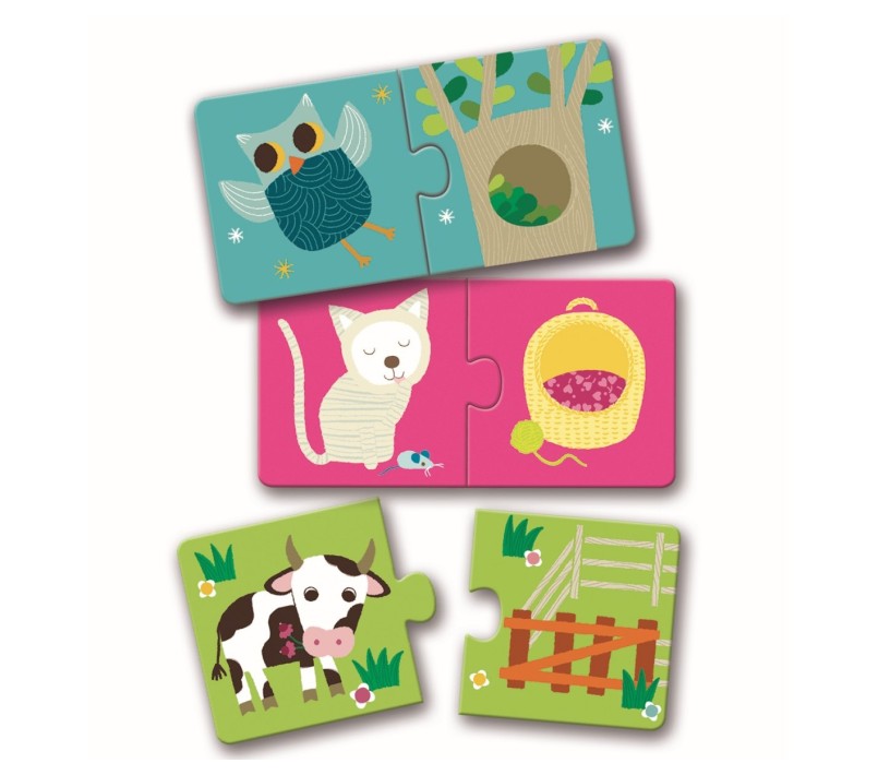 PUZZLE DUO BIMBI - HABITAT