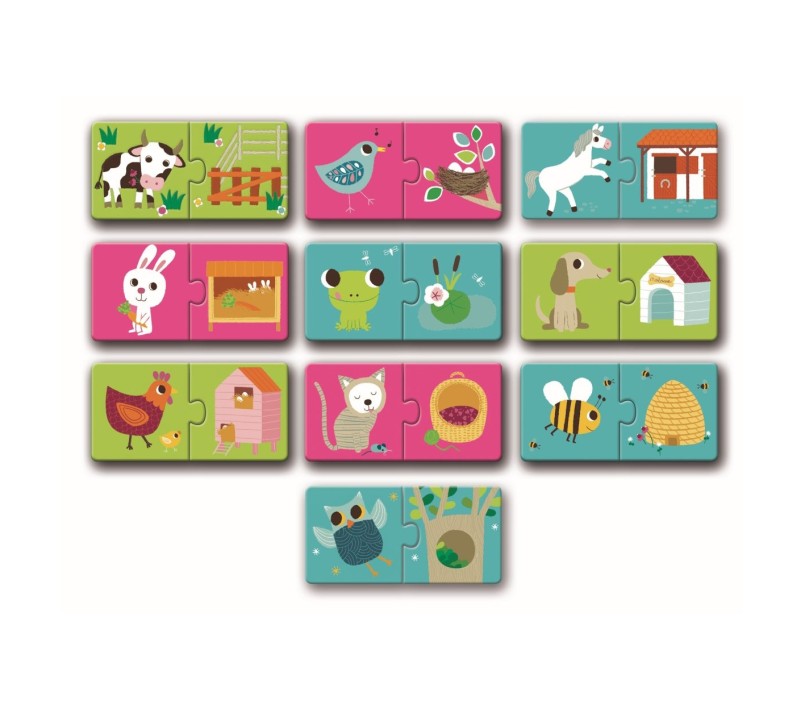 PUZZLE DUO BIMBI - HABITAT