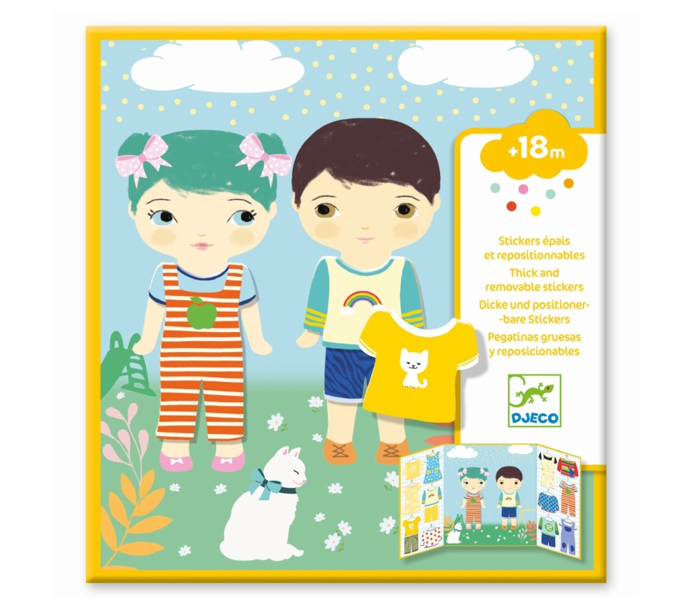 STICKERS ATTACCA E STACCA - VESTITI