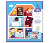 STICKERS ATTACCA E STACCA - CASA