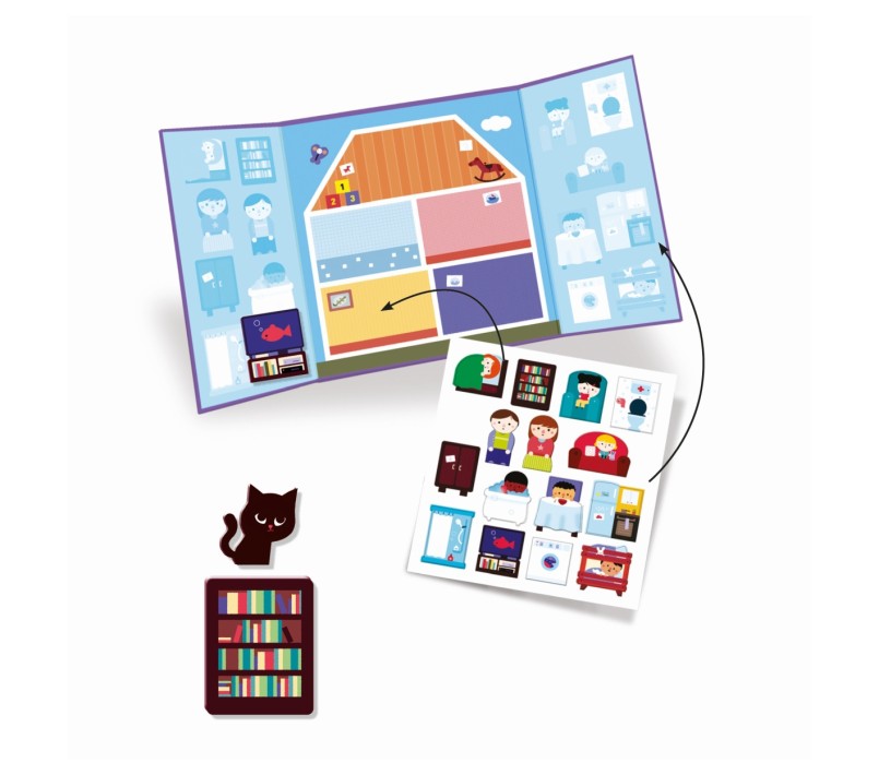 STICKERS ATTACCA E STACCA - CASA