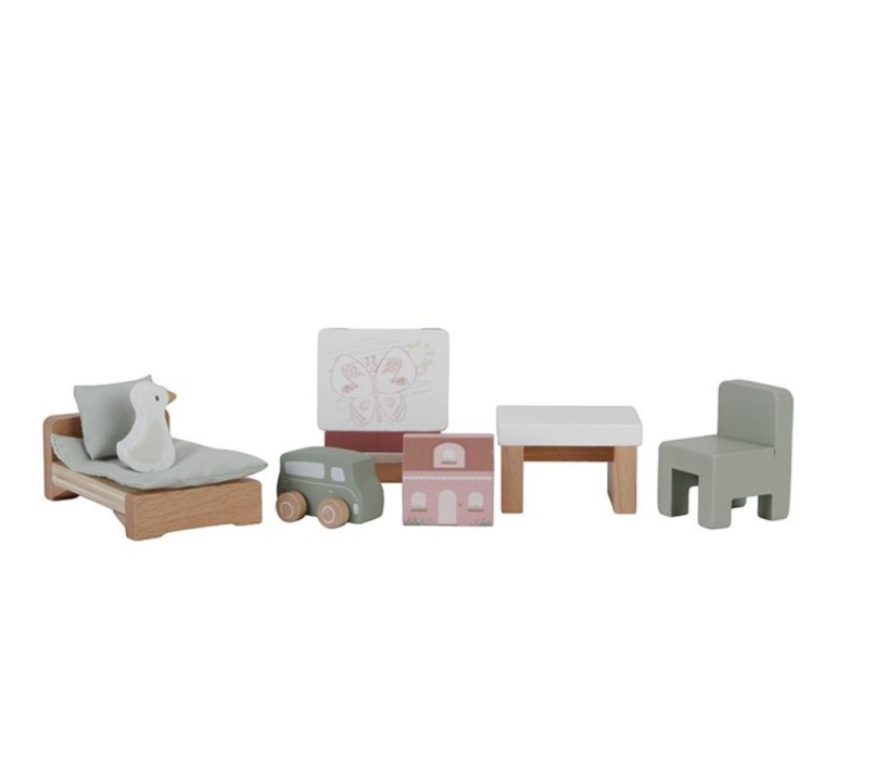 SET MOBILI PER CASA DELLE BAMBOLE - STANZA DEI GIOCHI