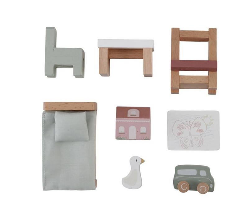 SET MOBILI PER CASA DELLE BAMBOLE - STANZA DEI GIOCHI