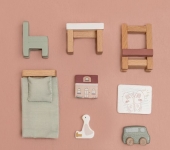 SET MOBILI PER CASA DELLE BAMBOLE - STANZA DEI GIOCHI
