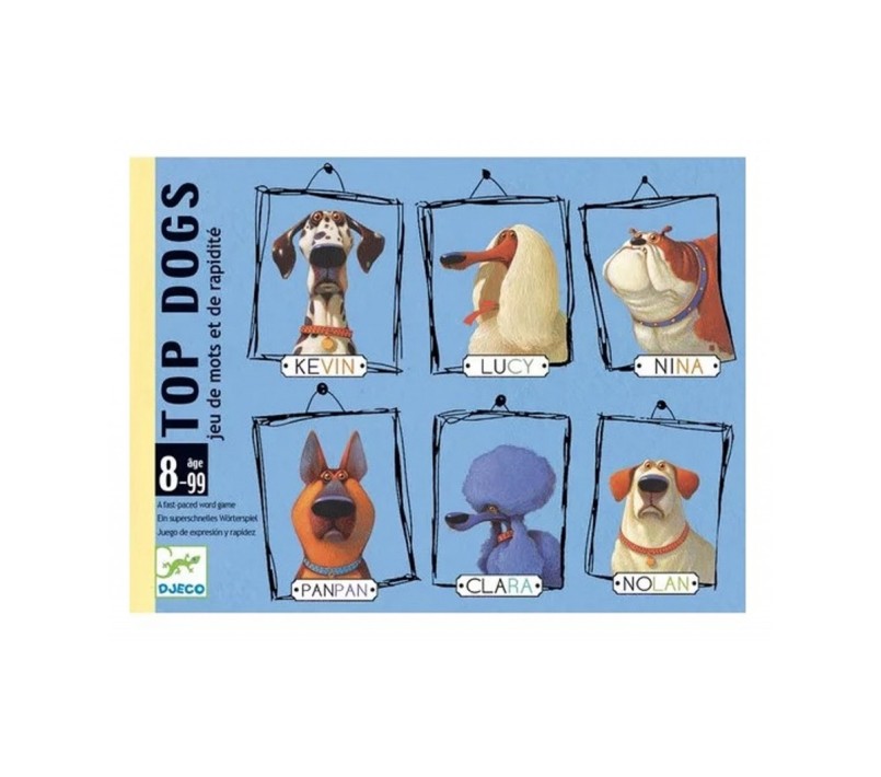 TOP DOGS - GIOCHI DI CARTE DJECO