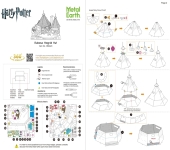 CAPANNA DI HAGRID - HARRY POTTER - METAL EARTH