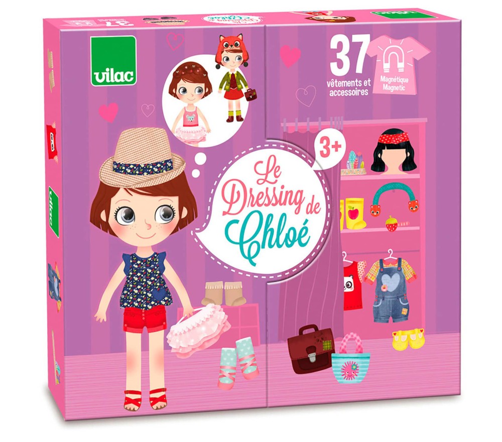 DRESSING DI CHLOE - BAMBOLA E ABITI MAGNETICI
