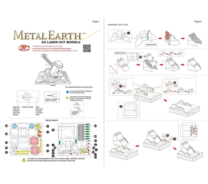 MJOLNIR - THOR AVENGERS SERIES - METAL EARTH