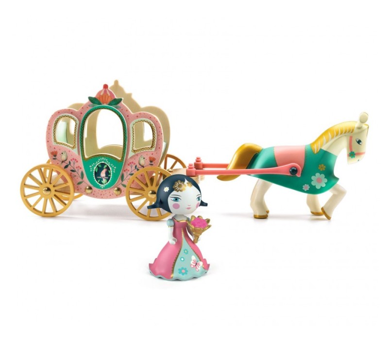 ARTY TOYS DJECO - PRINCIPESSE - MILA E ZE CARROSSE