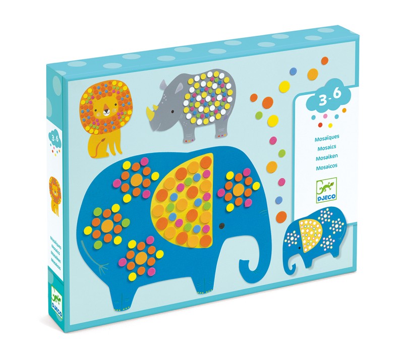 SET MOSAICI - ANIMALI DOLCI