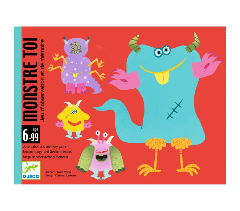 MONSTRE TOI - GIOCHI DI CARTE DJECO
