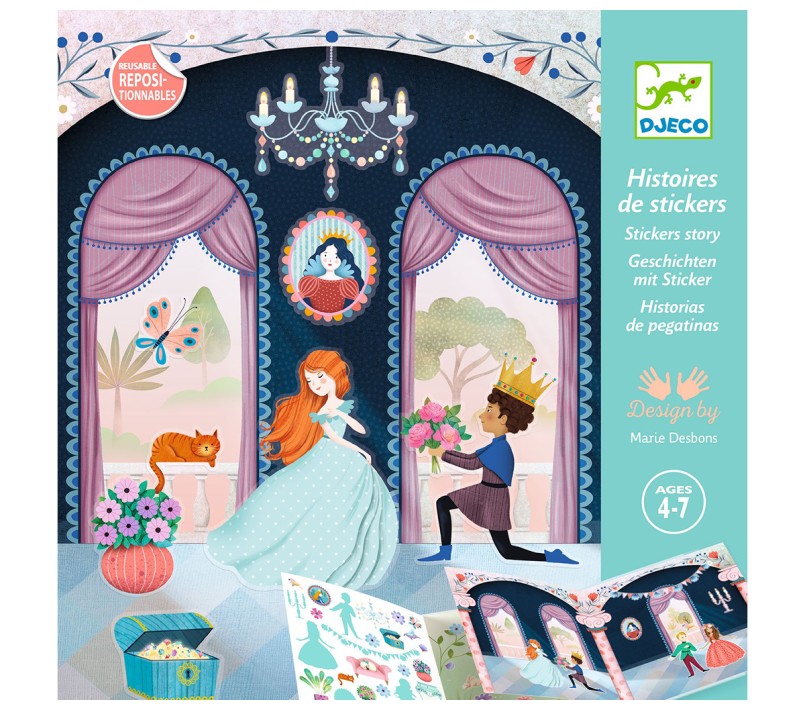 STICKERS ATTACCA STACCA - VITA NEL CASTELLO