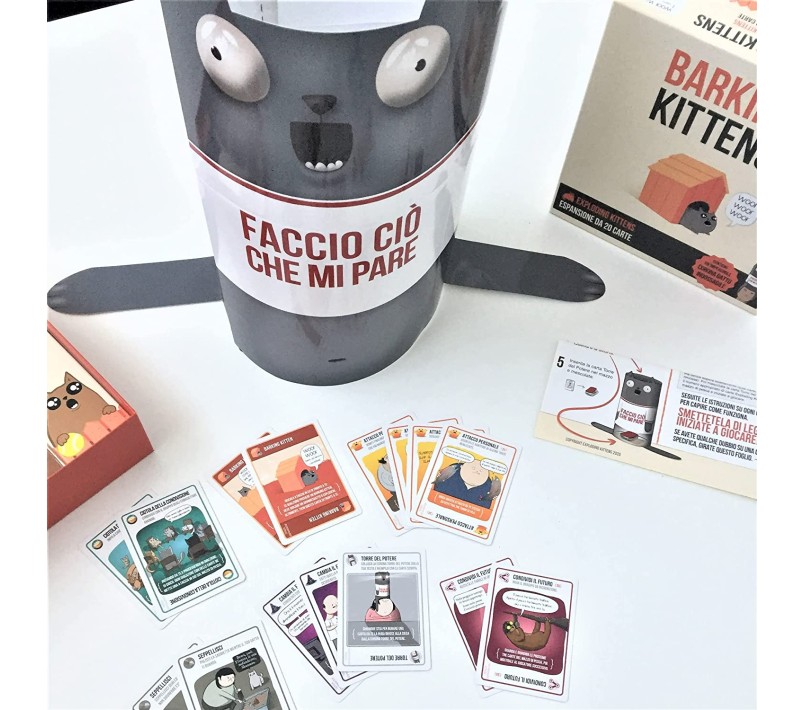 BARKING KITTENS - ESPANSIONE PER EXPLODING KITTENS