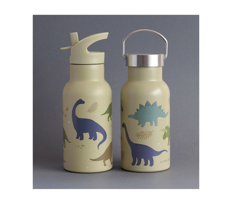 BORRACCIA TERMICA IN ACCIAIO INOX - DINOSAURI